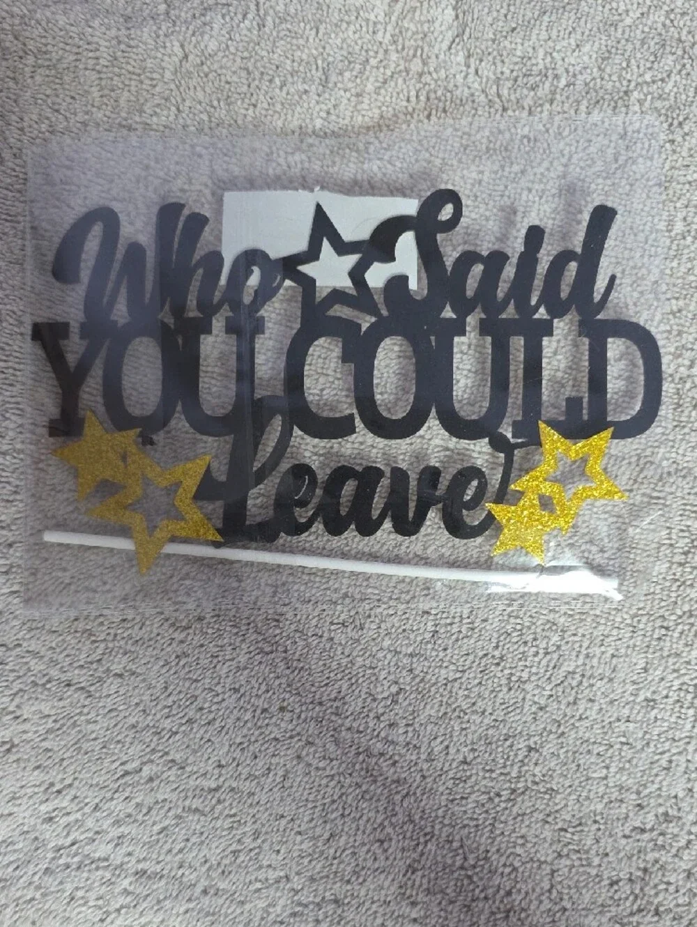 Gold & Black 'We Will Miss You' Farewell Party Decoration Kit